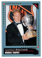 Brian Leetch - New York Rangers - Norris Trophy (NHL Hockey Card) 1992-93 Score Canadian # 522 Mint