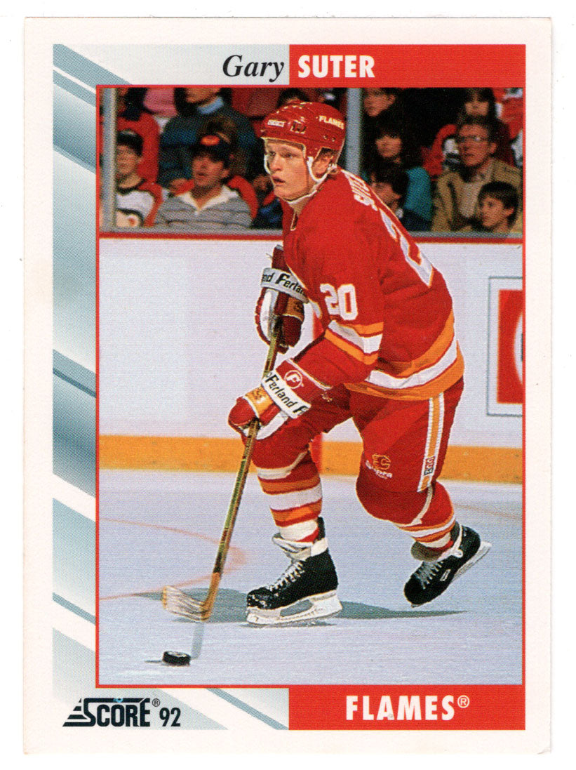 Gary Suter - Calgary Flames (NHL Hockey Card) 1992-93 Score # 17 Mint