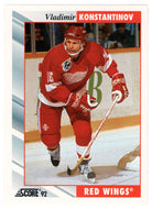 Vladimir Konstantinov - Detroit Red Wings (NHL Hockey Card) 1992-93 Score # 31 Mint