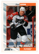 Dan Quinn - Philadelphia Flyers (NHL Hockey Card) 1992-93 Score # 43 Mint