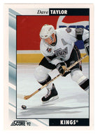 Dave Taylor - Los Angeles Kings (NHL Hockey Card) 1992-93 Score # 49 Mint