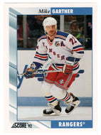 Mike Gartner - New York Rangers (NHL Hockey Card) 1992-93 Score # 50 Mint