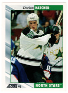 Derian Hatcher - Minnesota North Stars (NHL Hockey Card) 1992-93 Score # 51 Mint