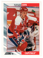Sylvain Cote - Washington Capitals (NHL Hockey Card) 1992-93 Score # 78 Mint