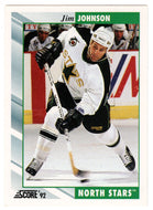 Jim Johnson - Minnesota North Stars (NHL Hockey Card) 1992-93 Score # 161 Mint