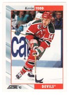 Kevin Todd - New Jersey Devils (NHL Hockey Card) 1992-93 Score # 162 Mint