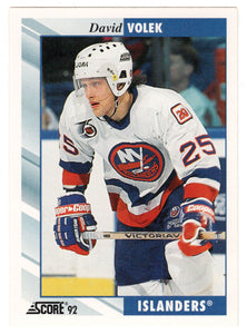 David Volek - New York Islanders (NHL Hockey Card) 1992-93 Score # 166 Mint