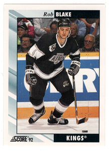 Rob Blake - Los Angeles Kings (NHL Hockey Card) 1992-93 Score # 177 Mint