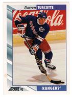 Darren Turcotte - New York Rangers (NHL Hockey Card) 1992-93 Score # 224 Mint