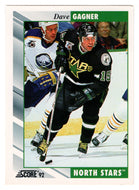 Dave Gagner - Minnesota North Stars (NHL Hockey Card) 1992-93 Score # 227 Mint
