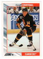 Geoff Courtnall - Vancouver Canucks (NHL Hockey Card) 1992-93 Score # 234 Mint