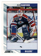 Bill Ranford - Edmonton Oilers (NHL Hockey Card) 1992-93 Score # 236 Mint