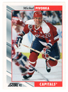 Michal Pivonka - Washington Capitals (NHL Hockey Card) 1992-93 Score # 253 Mint