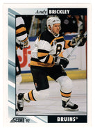 Andy Brickley - Boston Bruins (NHL Hockey Card) 1992-93 Score # 296 Mint
