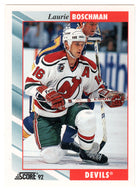 Laurie Boschman - New Jersey Devils (NHL Hockey Card) 1992-93 Score # 374 Mint