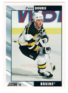 Peter Douris - Boston Bruins (NHL Hockey Card) 1992-93 Score # 384 Mint