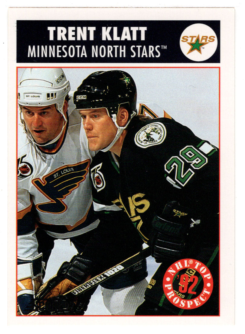 Trent Klatt TP RC - Minnesota North Stars - Top Prospect (NHL Hockey Card) 1992-93 Score # 482 Mint