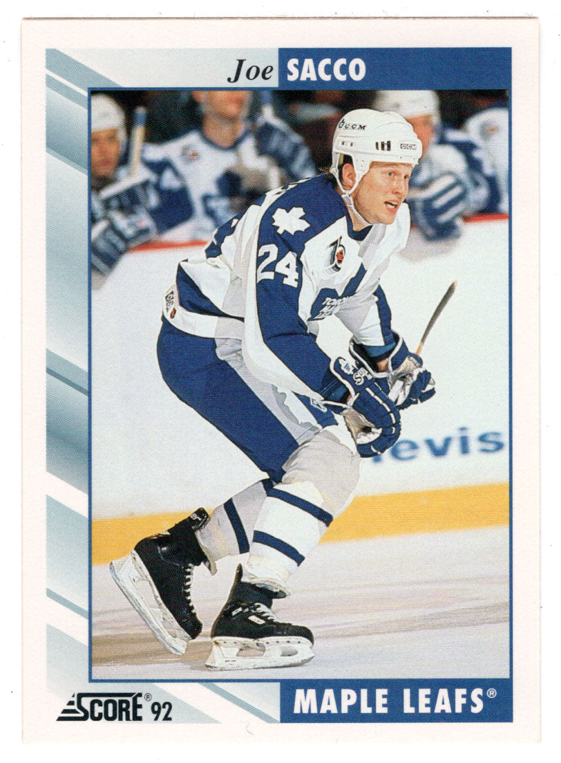 Joe Sacco - Toronto Maple Leafs (NHL Hockey Card) 1992-93 Score # 532 Mint