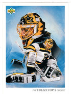 Andy Moog - Boston Bruins - Checklist (NHL Hockey Card) 1992-93 Upper Deck # 1 Mint