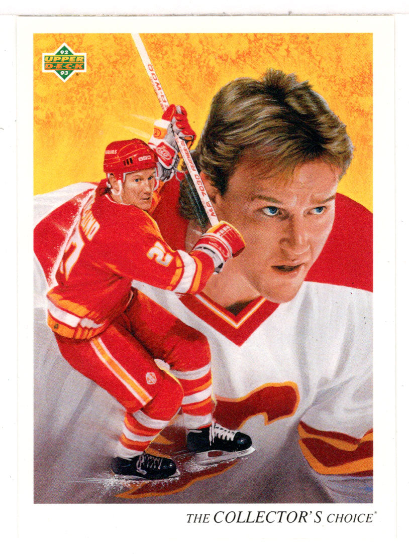 Tomas Forslund - Calgary Flames - Checklist (NHL Hockey Card) 1992-93 Upper Deck # 3 Mint