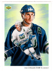 Pat Verbeek - Hartford Whalers - Checklist (NHL Hockey Card) 1992-93 Upper Deck # 7 Mint