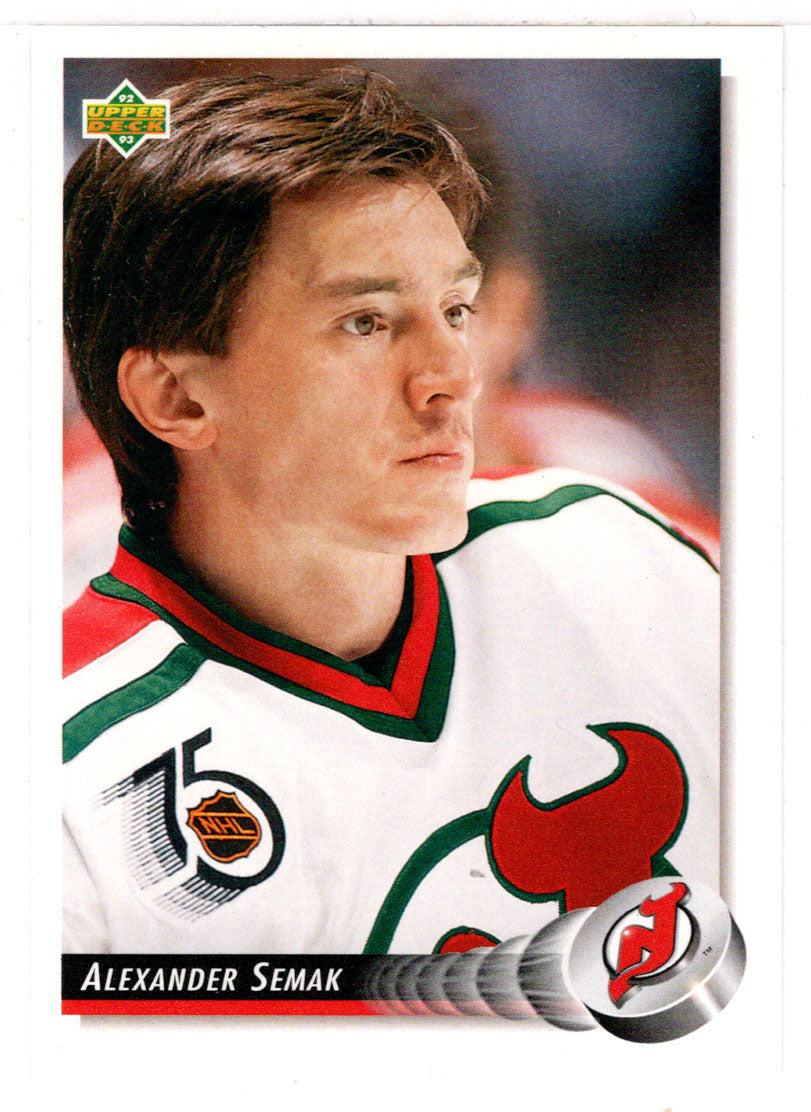 Alexander Semak - New Jersey Devils (NHL Hockey Card) 1992-93 Upper Deck # 45 Mint