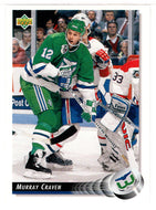 Murray Craven - Hartford Whalers (NHL Hockey Card) 1992-93 Upper Deck # 49 Mint