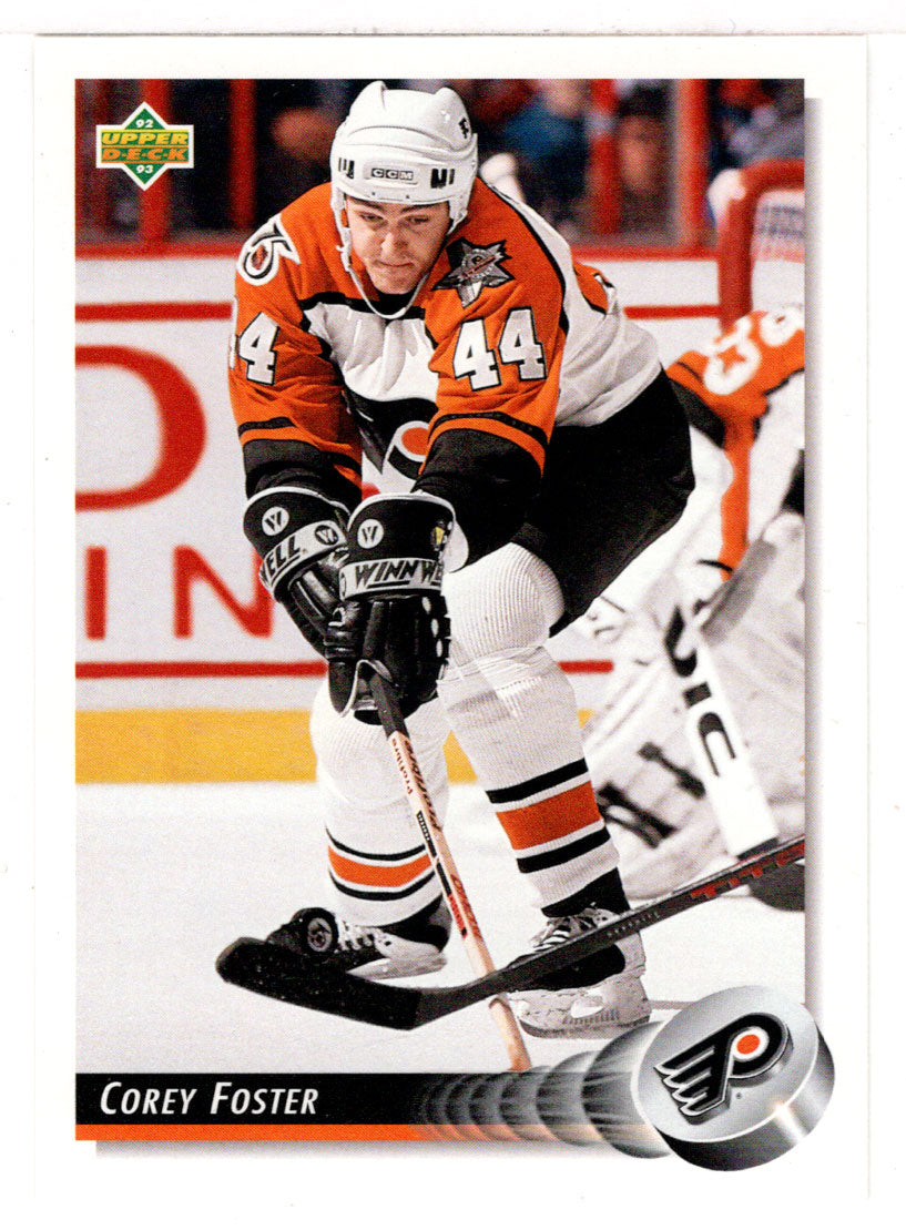 Corey Foster - Philadelphia Flyers (NHL Hockey Card) 1992-93 Upper Deck # 53 Mint