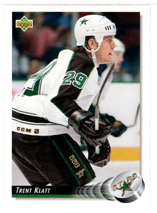 Trent Klatt - Minnesota North Stars (NHL Hockey Card) 1992-93 Upper Deck # 62 Mint