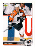 Kimbi Daniels - Philadelphia Flyers (NHL Hockey Card) 1992-93 Upper Deck # 75 Mint