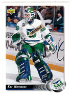 Kay Whitmore - Hartford Whalers (NHL Hockey Card) 1992-93 Upper Deck # 76 Mint