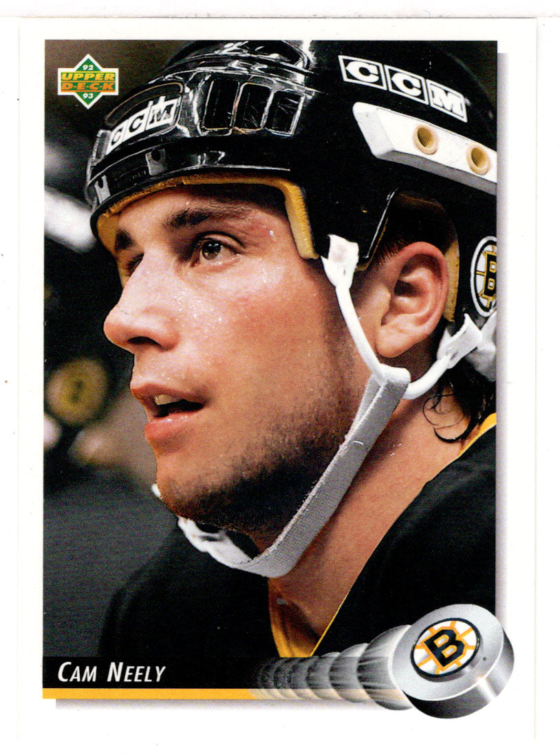 Cam Neely - Boston Bruins (NHL Hockey Card) 1992-93 Upper Deck # 86 Mint