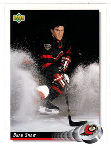 Brad Shaw - Ottawa Senators (NHL Hockey Card) 1992-93 Upper Deck # 109 Mint