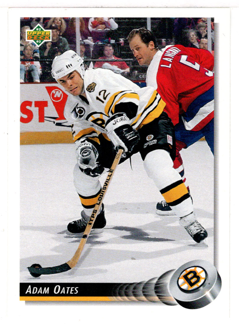 Adam Oates - Boston Bruins (NHL Hockey Card) 1992-93 Upper Deck # 133 Mint