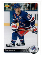 Tony Amonte - New York Rangers (NHL Hockey Card) 1992-93 Upper Deck # 138 Mint