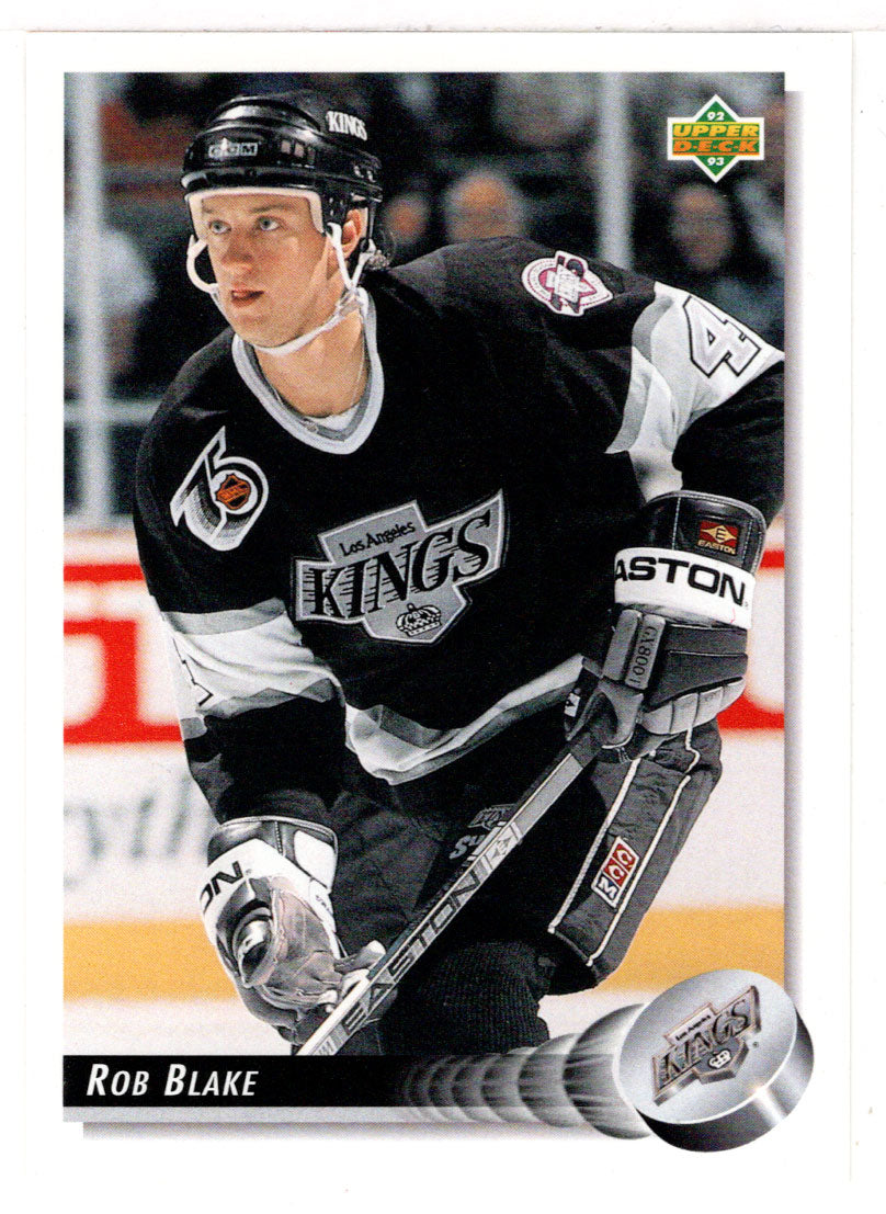 Rob Blake - Los Angeles Kings (NHL Hockey Card) 1992-93 Upper Deck # 140 Mint