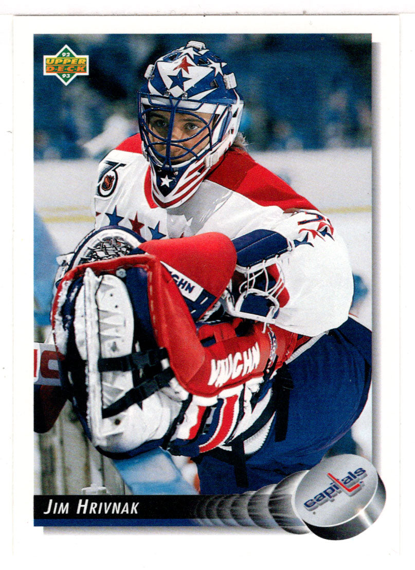 Jim Hrivnak - Washington Capitals (NHL Hockey Card) 1992-93 Upper Deck # 151 Mint