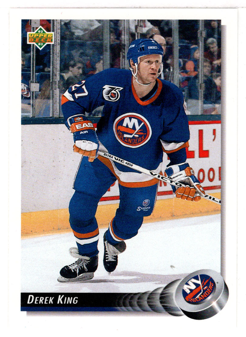 Derek King - New York Islanders (NHL Hockey Card) 1992-93 Upper Deck # 191 Mint