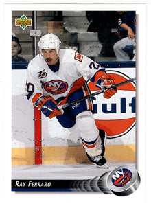 Ray Ferraro - New York Islanders (NHL Hockey Card) 1992-93 Upper Deck # 193 Mint