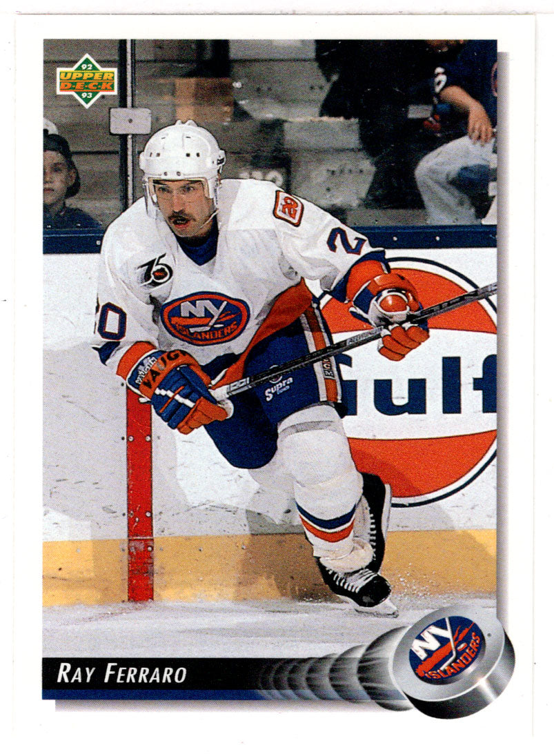 Ray Ferraro - New York Islanders (NHL Hockey Card) 1992-93 Upper Deck # 193 Mint