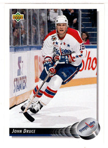 John Druce - Washington Capitals (NHL Hockey Card) 1992-93 Upper Deck # 205 Mint