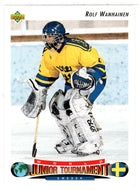 Rolf Wanhainen RC - Sweden (1992 World Junior Championships) (NHL Hockey Card) 1992-93 Upper Deck # 223 Mint