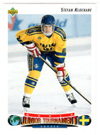 Stefan Klockare RC - Sweden (1992 World Junior Championships) (NHL Hockey Card) 1992-93 Upper Deck # 224 Mint