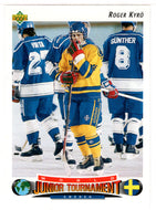 Roger Kyro RC - Sweden (1992 World Junior Championships) (NHL Hockey Card) 1992-93 Upper Deck # 226 Mint