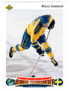 Niklas Sundblad RC - Sweden (1992 World Junior Championships) (NHL Hockey Card) 1992-93 Upper Deck # 227 Mint