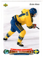Bjorn Nord RC - Sweden (1992 World Junior Championships) (NHL Hockey Card) 1992-93 Upper Deck # 231 Mint