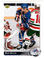 Mark Messier - New York Rangers (NHL Hockey Card) 1992-93 Upper Deck # 242 Mint