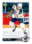 Randy Wood - Buffalo Sabres (NHL Hockey Card) 1992-93 Upper Deck # 245 Mint