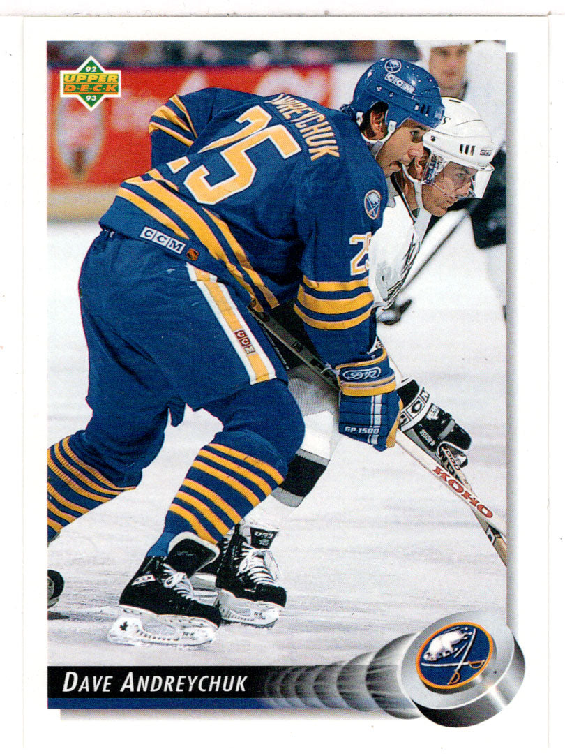 Dave Andreychuk - Buffalo Sabres (NHL Hockey Card) 1992-93 Upper Deck # 269 Mint