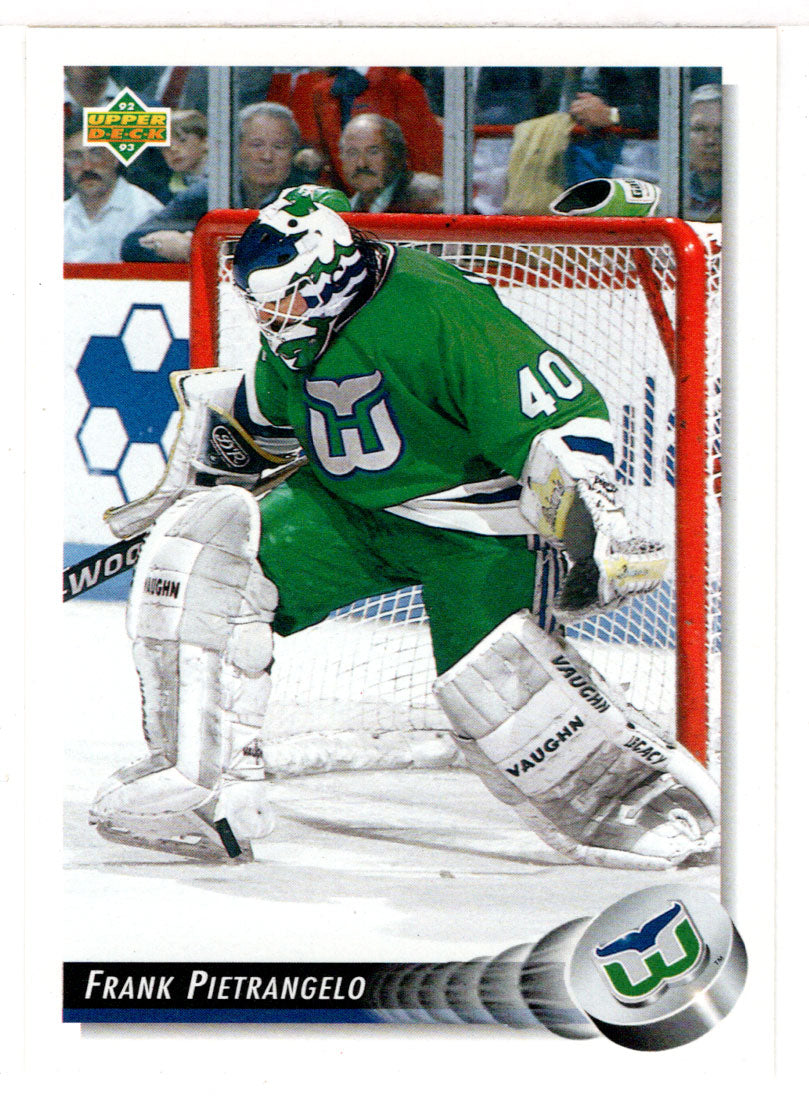 Frank Pietrangelo - Hartford Whalers (NHL Hockey Card) 1992-93 Upper Deck # 273 Mint